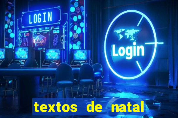 textos de natal para imprimir